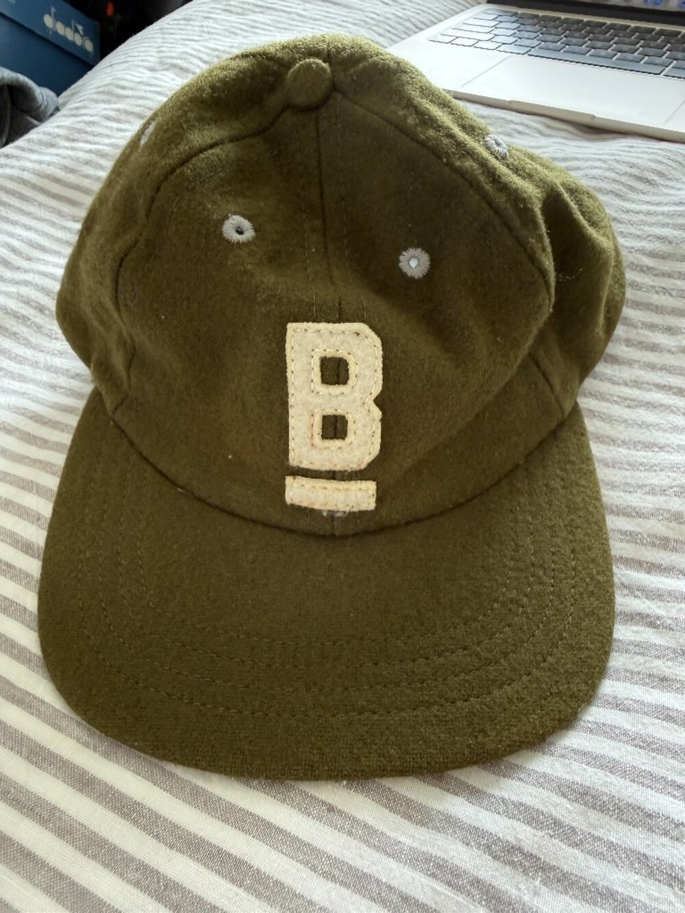 Wool Bridge & Burn dad hat